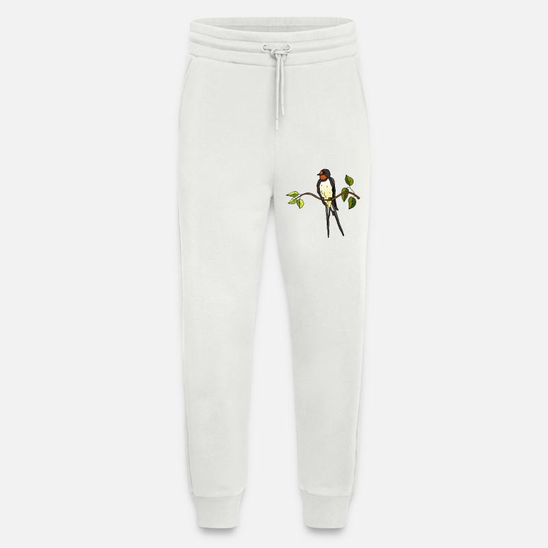 swallow - Jogging Pants - made by SPREAD  - OFF WHITE