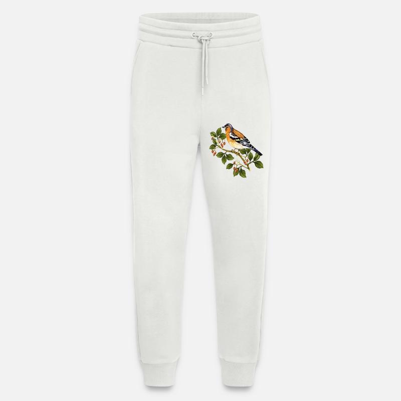Bunter Vogel - Jogginghose - made by SPREAD - OFF WHITE