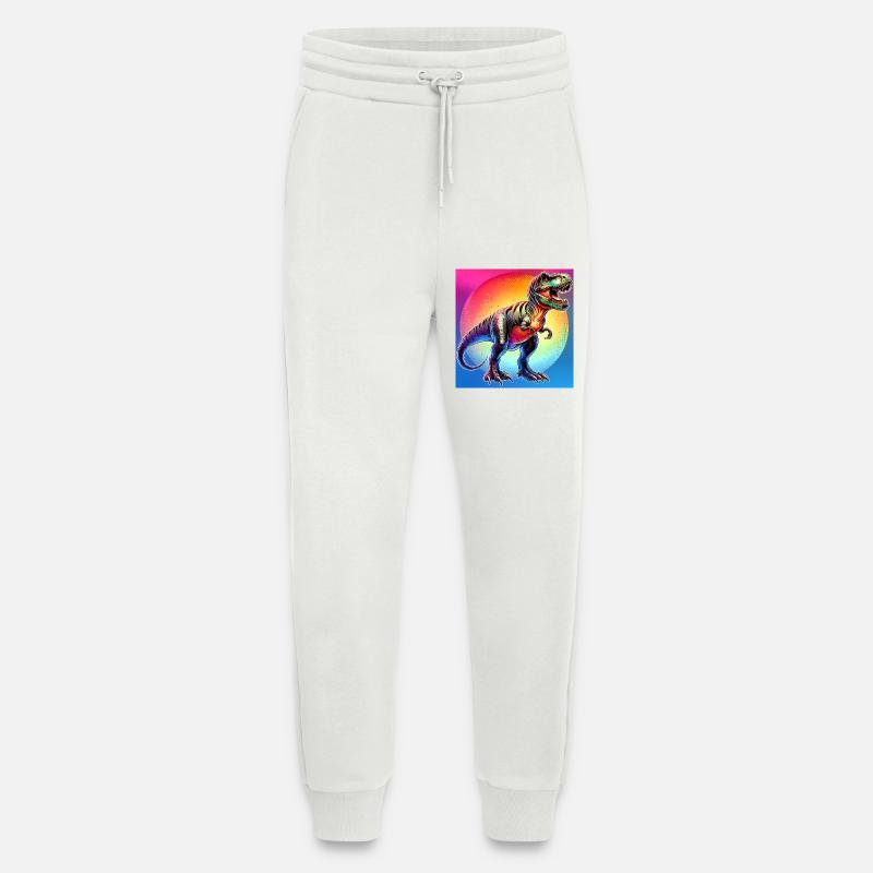 dinosaur - Jogging Pants - made by SPREAD  - OFF WHITE