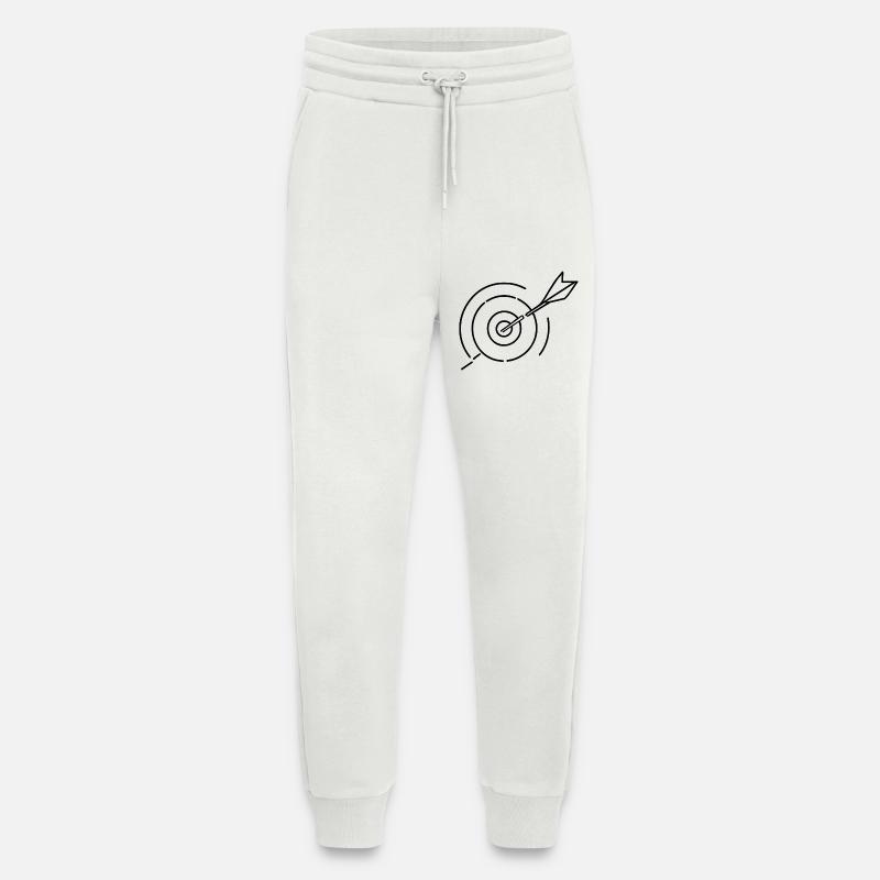 Archery Target - Jogging Pants - made by SPREAD  - OFF WHITE
