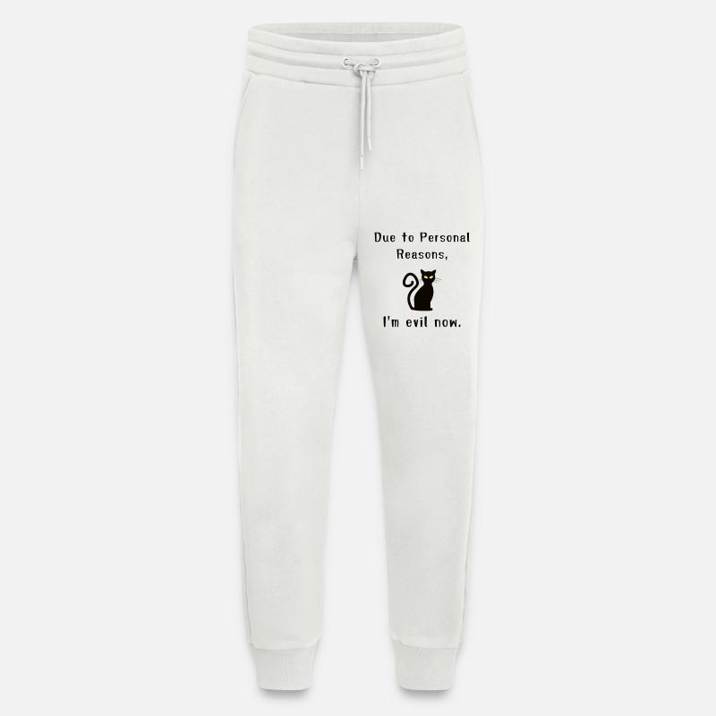 Böse Katze - Jogginghose - made by SPREAD - OFF WHITE