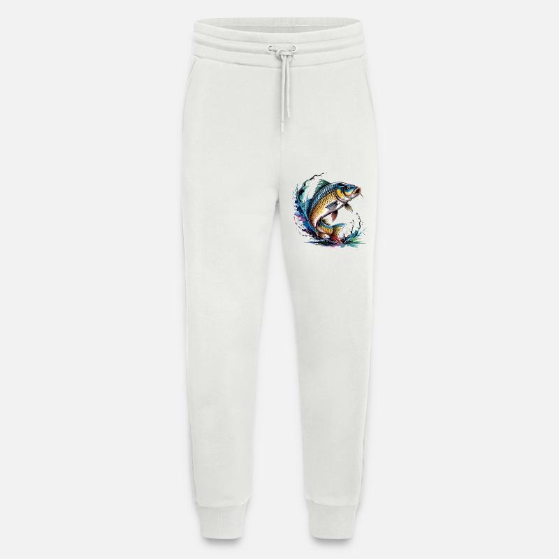 Bunter Karpfen - Jogginghose - made by SPREAD - OFF WHITE
