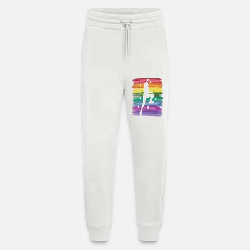 Boulderer Boulder Bouldering - Jogging Pants - made by SPREAD  - OFF WHITE