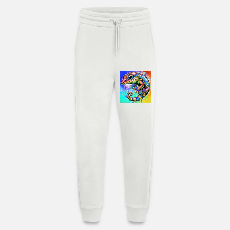 Gecko - Jogging Pants - made by SPREAD - OFF WHITE