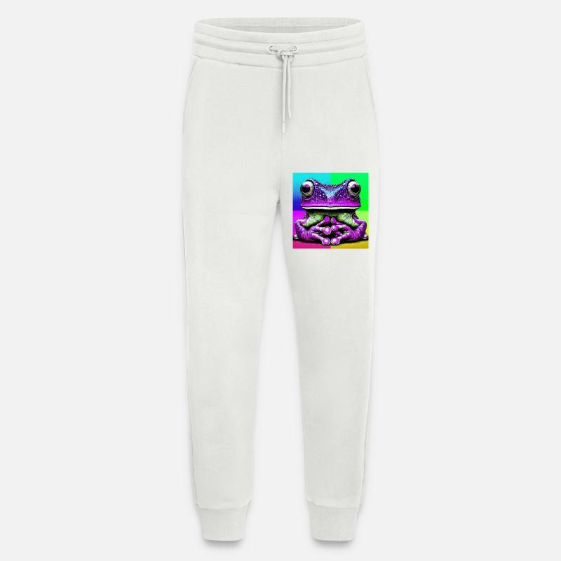 frog - Jogging Pants - made by SPREAD - OFF WHITE