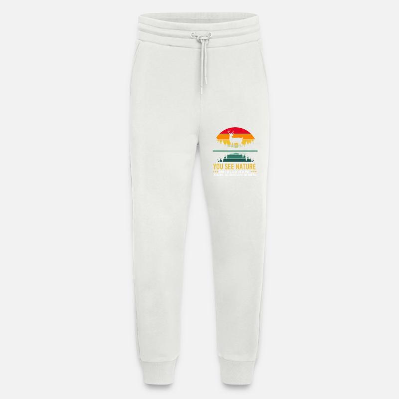 Bogen Bogenschütze Bogenschießen - Jogginghose - made by SPREAD - OFF WHITE