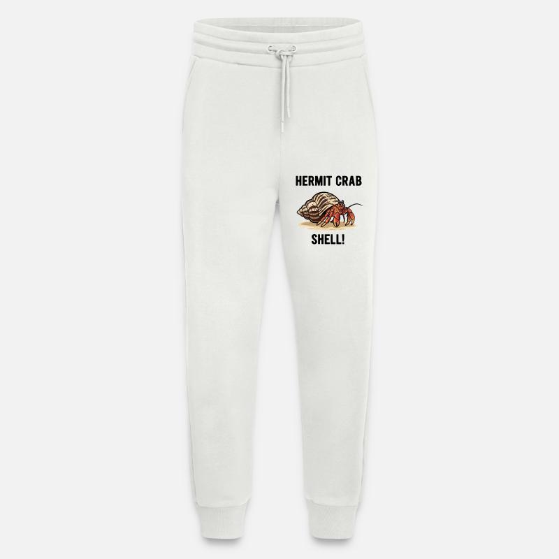 Bernard-l'ermite Shell Hermit Crab - Jogging Pants - made by SPREAD  - OFF WHITE
