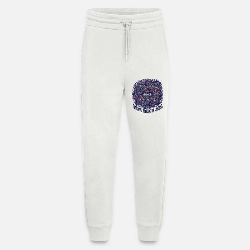 Magic Chaos - Jogging Pants - made by SPREAD  - OFF WHITE