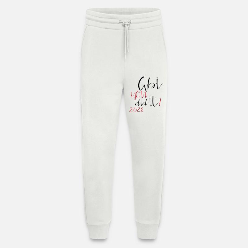 Abi you did it - Jogginghose - made by SPREAD - OFF WHITE