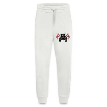 Drenthe_Tractor_Pride - Pantalon de jogging bio décontracté fabriqué en UE - OFF WHITE - Devant