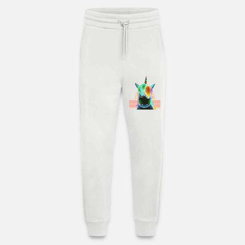 Regenbogen-Einhorn - Jogginghose - made by SPREAD - OFF WHITE