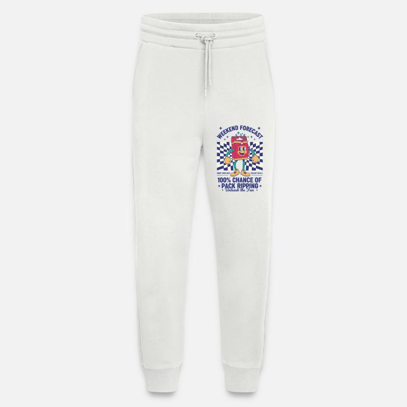 Wochenendprognose: 100-prozentige Chance auf Pack - Jogginghose - made by SPREAD - OFF WHITE