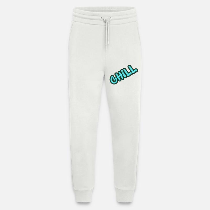 Chill Neon Graffiti - Jogging Pants - made by SPREAD - OFF WHITE