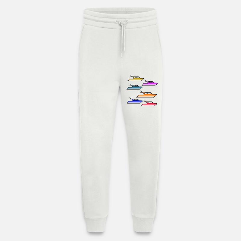 Motorboote - Jogginghose - made by SPREAD - OFF WHITE