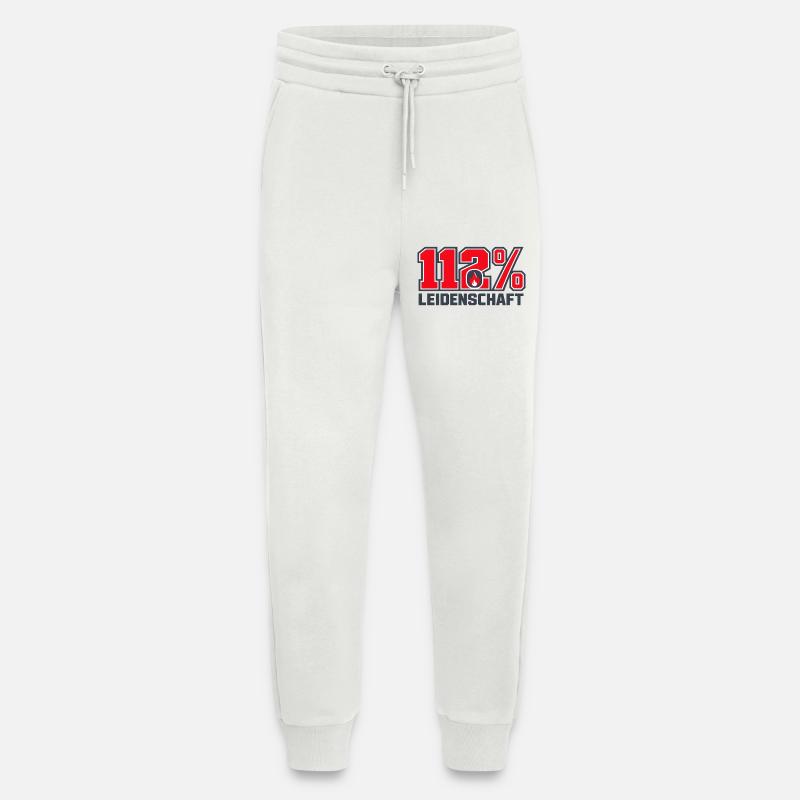 112% Leidenschaft - Jogginghose - made by SPREAD - OFF WHITE