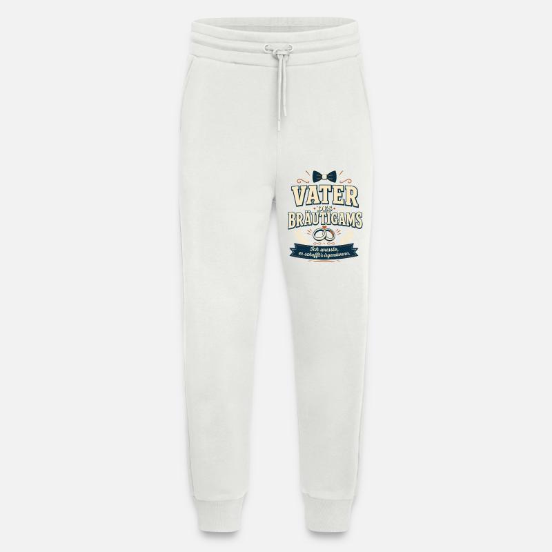 Vater des Bräutigams - Jogginghose - made by SPREAD - OFF WHITE