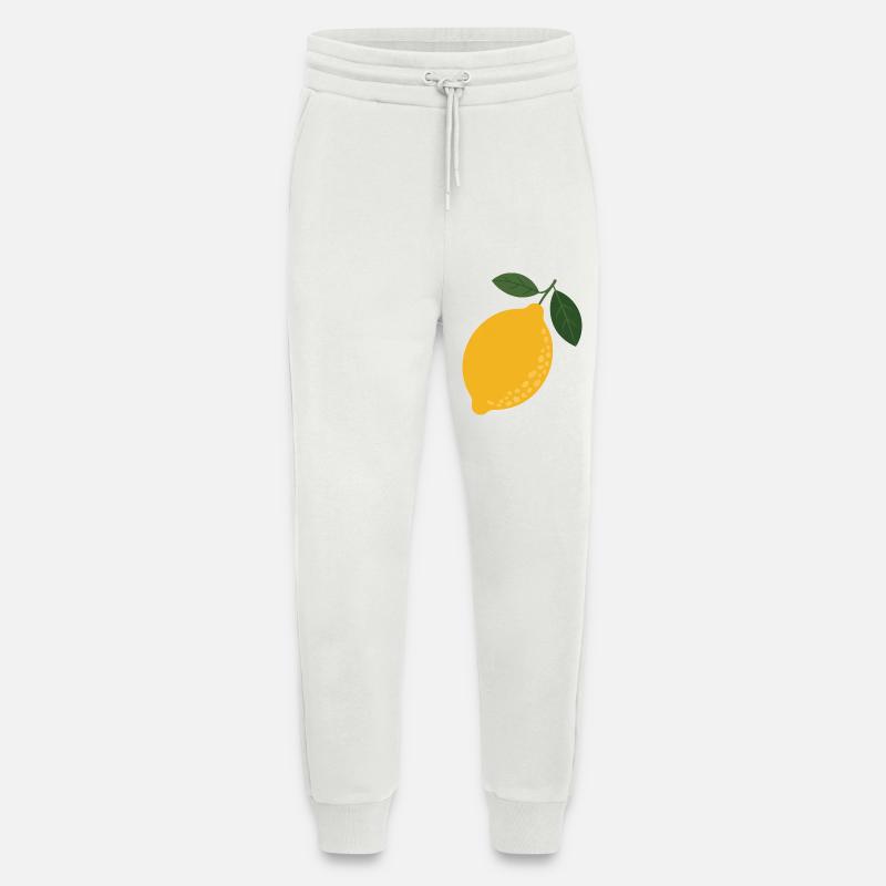 Zesty Lemon Bloom - Jogginghose - made by SPREAD - OFF WHITE