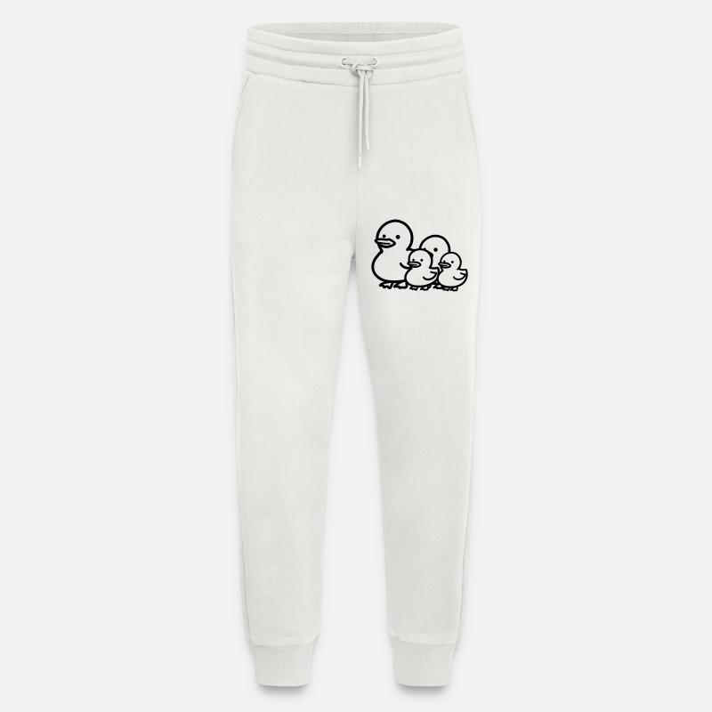 Entenfamilie - Jogginghose - made by SPREAD - OFF WHITE