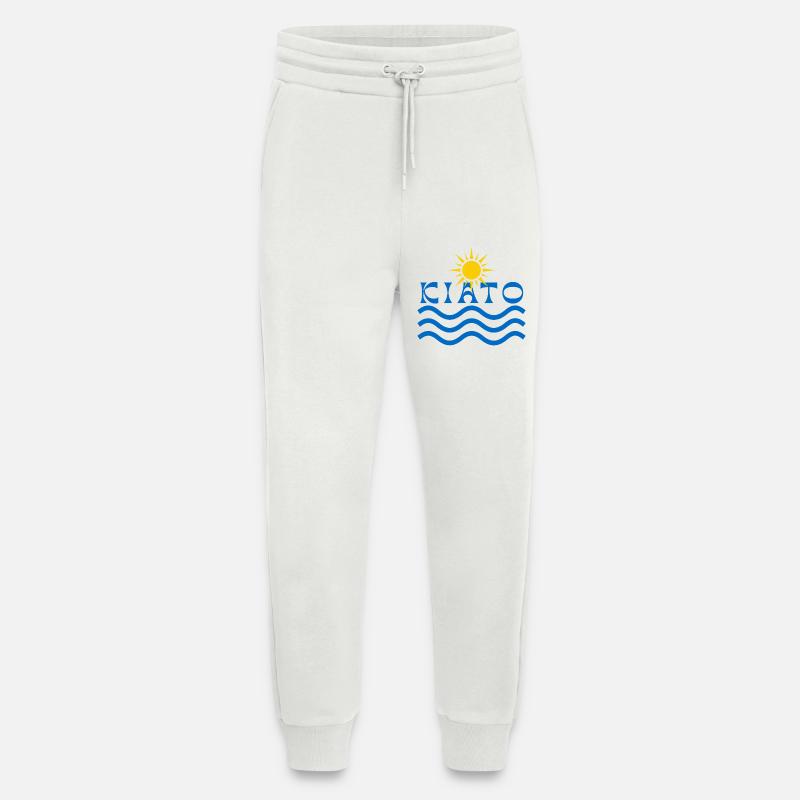 Kiato Sun Waves - Jogging Pants - made by SPREAD - OFF WHITE