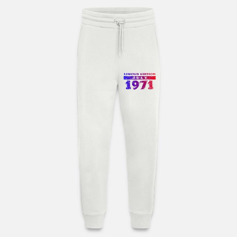 55th Birthday Limited Edition 07/1971 - Jogging Pants - made by SPREAD  - OFF WHITE
