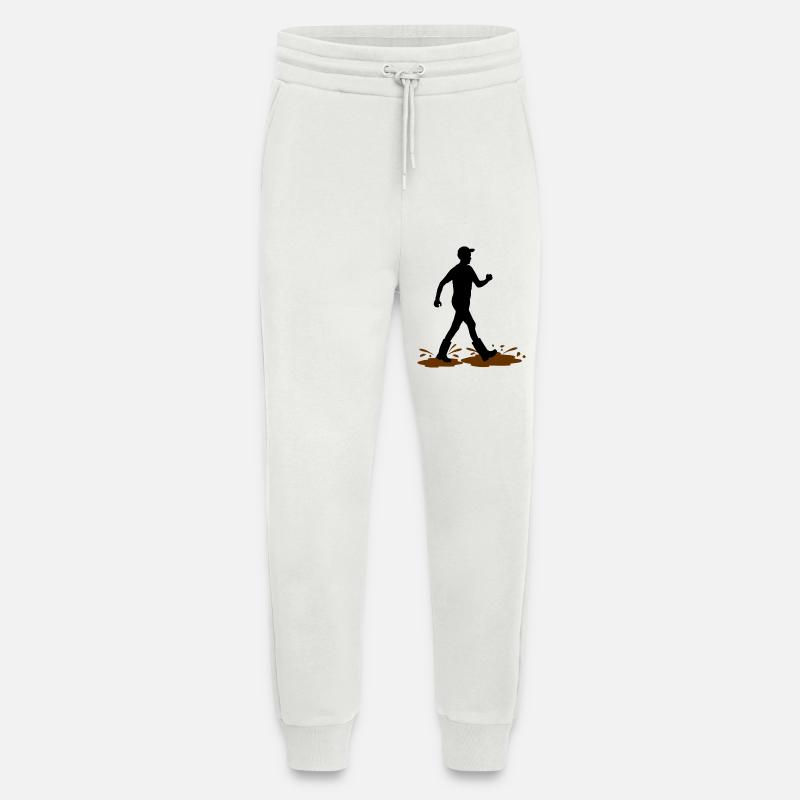 Wadloper Man – Schlammentdecker - Jogginghose - made by SPREAD - OFF WHITE