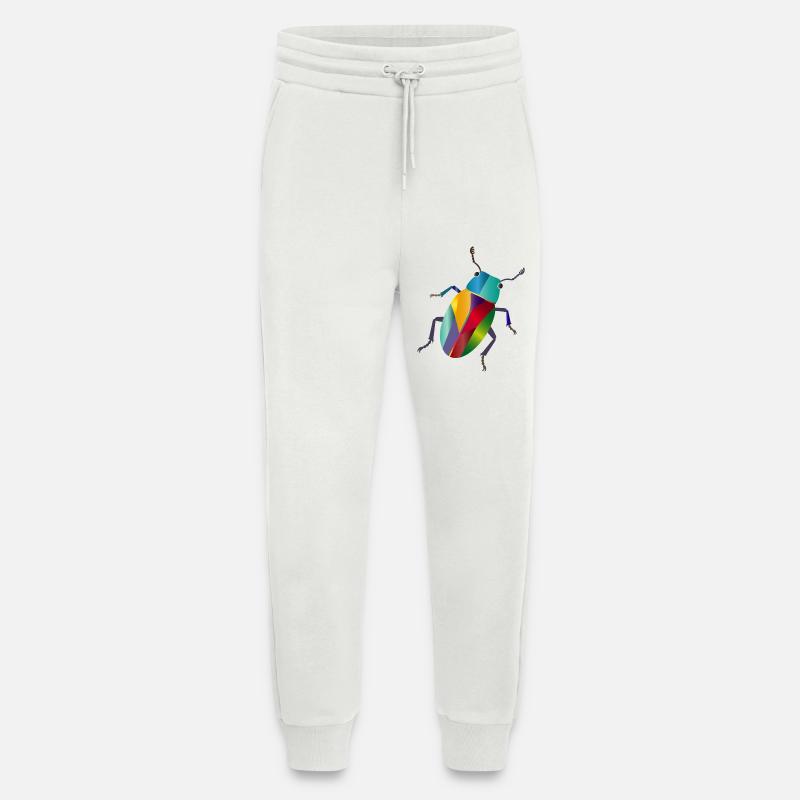 Bunter Juwelkäfer Regenbogen Stil - Jogginghose - made by SPREAD - OFF WHITE