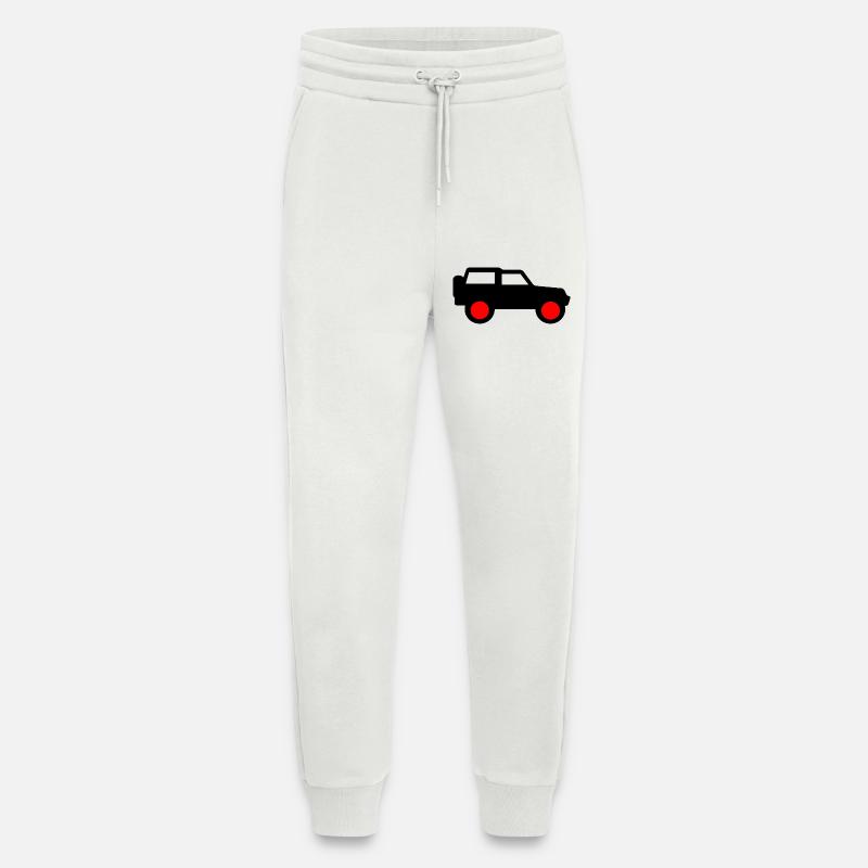 Car - Jogging Pants - made by SPREAD - OFF WHITE