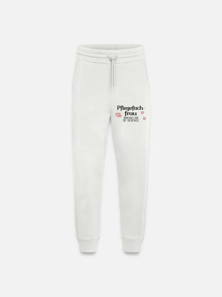 Bachelorstudium Pflege - Abschluss Pflegefachfrau - Jogginghose - made by SPREAD - OFF WHITE