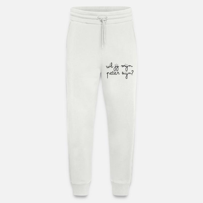 Willst du mein Pate sein? - Jogginghose - made by SPREAD - OFF WHITE