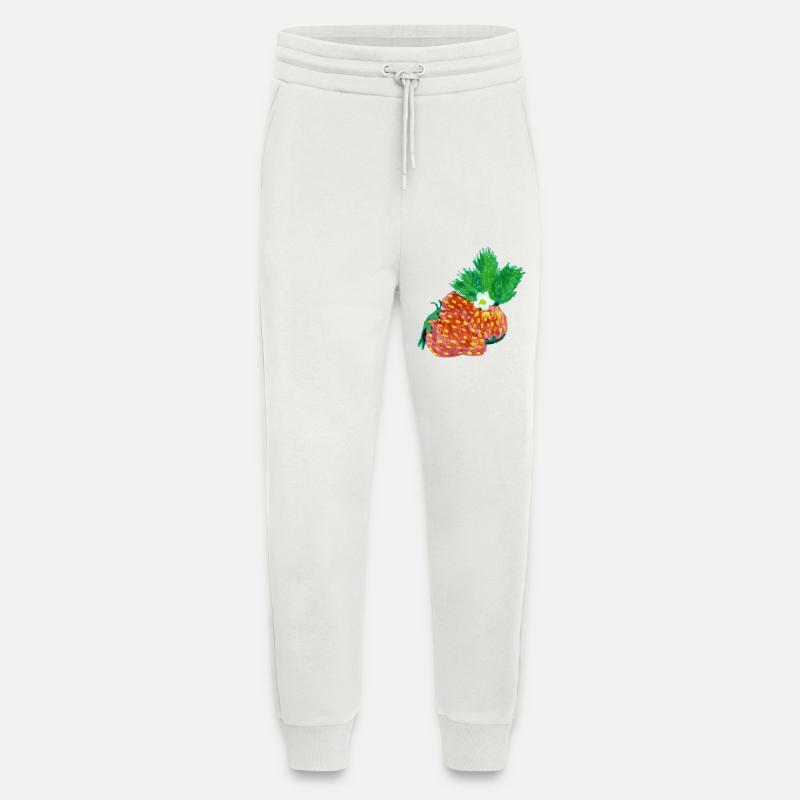 Erdbeeren Art - Jogginghose - made by SPREAD - OFF WHITE
