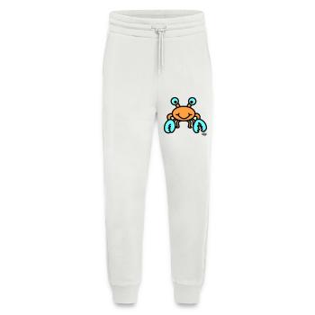 Cancer grand - Pantalon de jogging bio décontracté fabriqué en UE - OFF WHITE - Devant