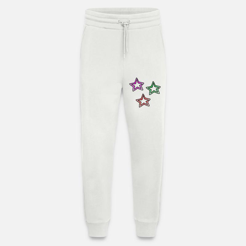 Sterne - Jogginghose - made by SPREAD - OFF WHITE