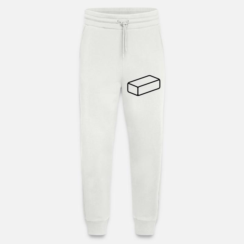 brick - Jogging Pants - made by SPREAD - OFF WHITE