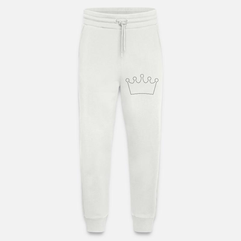 Kronenumriss - Jogginghose - made by SPREAD - OFF WHITE