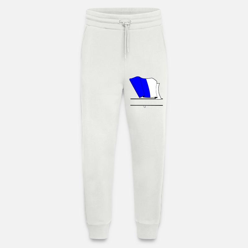 Spa Custom Flagge - Jogginghose - made by SPREAD - OFF WHITE