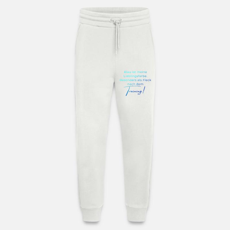 Voltigieren Training: Lustiger Volti Spruch - Jogginghose - made by SPREAD - OFF WHITE