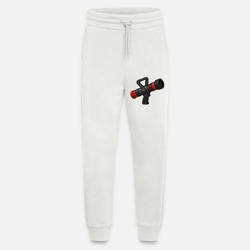 Conception de lance-flammes de science-fiction - Pantalon de jogging bio décontracté fabriqué en UE - OFF WHITE