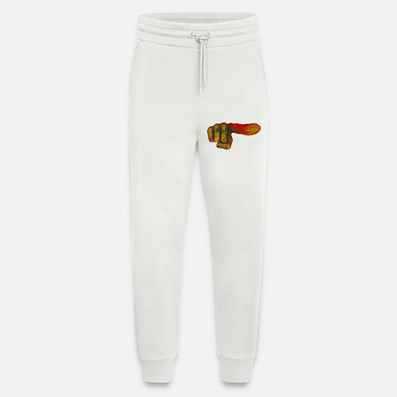 Farbexplosion Zeigefinger - Jogginghose - made by SPREAD - OFF WHITE