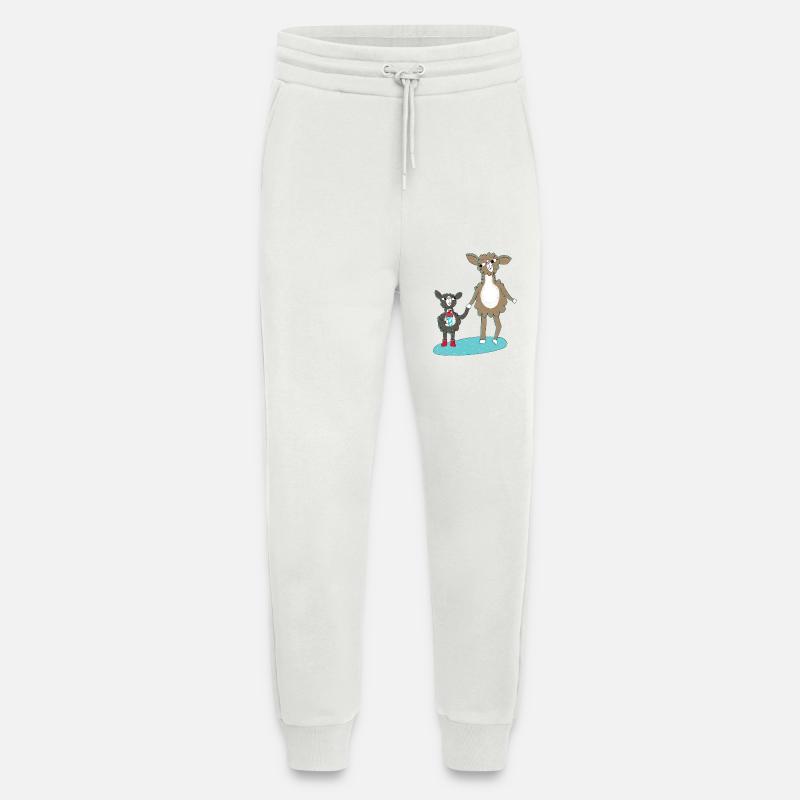Lama Einschulung - Jogginghose - made by SPREAD - OFF WHITE