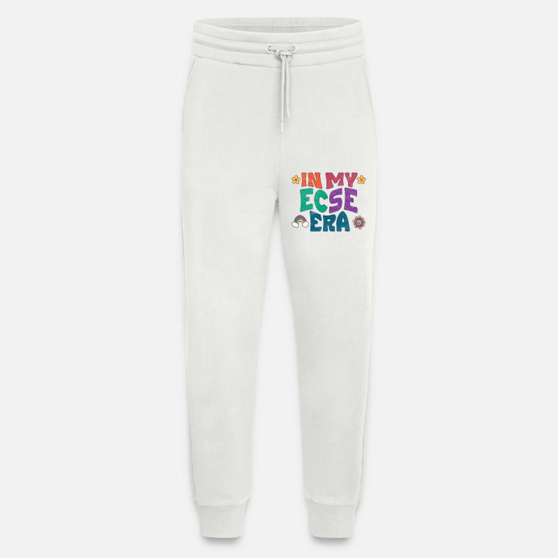 À mon époque ECSE - Pantalon de jogging bio décontracté fabriqué en UE - OFF WHITE