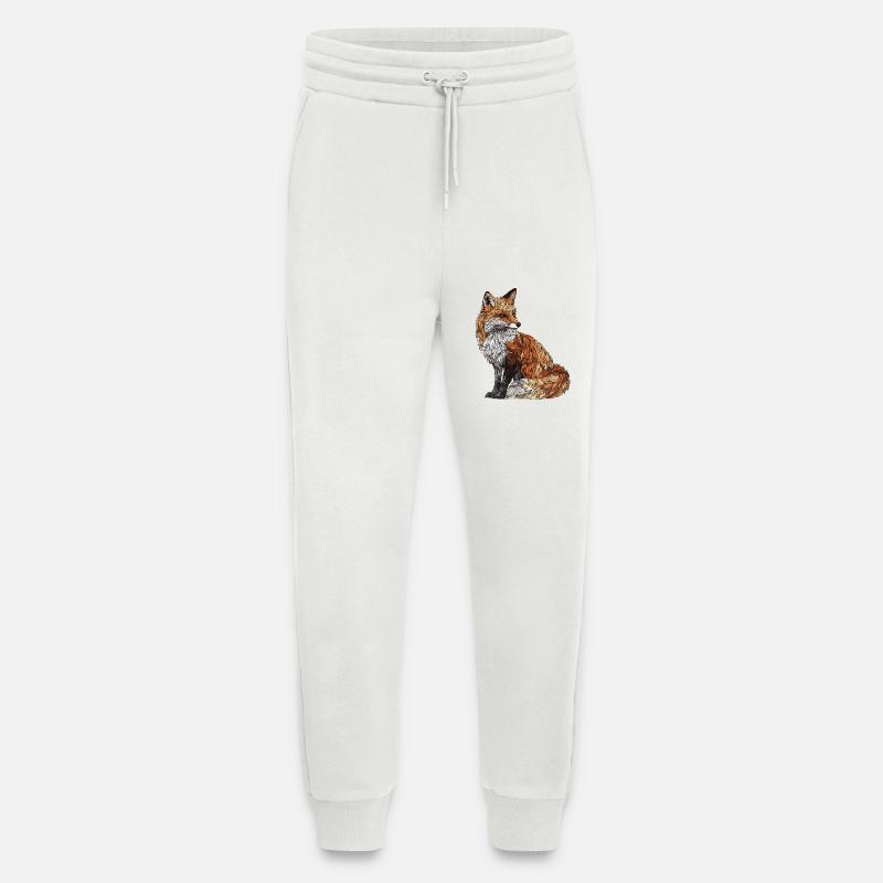 Fox - Jogging Pants - made by SPREAD - OFF WHITE