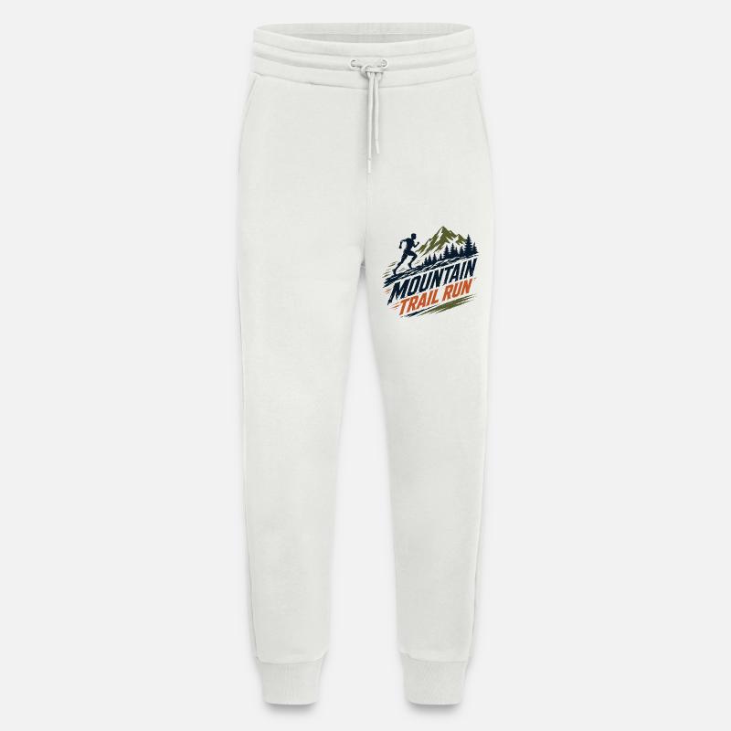 Mountain Trail Run - Jogginghose - made by SPREAD - OFF WHITE