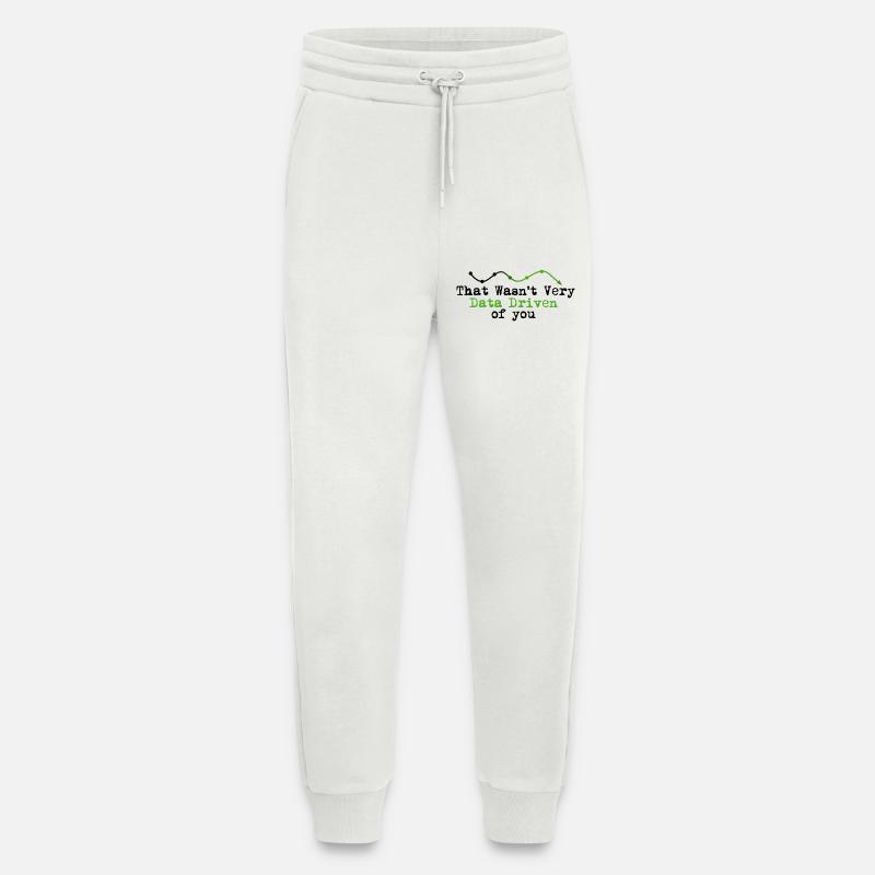 Datengetriebenes Graphline-Logo - Jogginghose - made by SPREAD - OFF WHITE