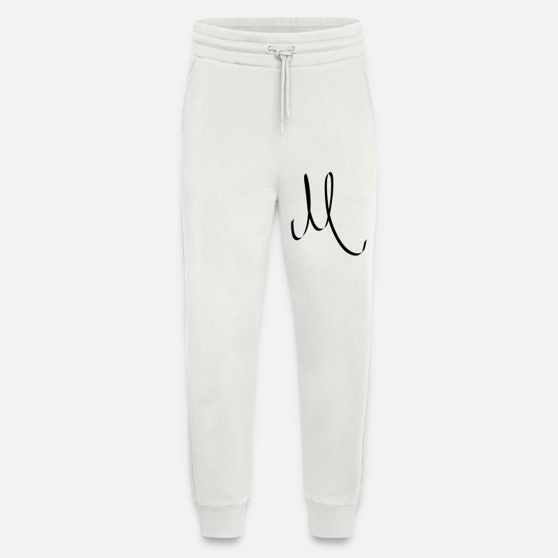 Buchstabe M - Jogginghose - made by SPREAD - OFF WHITE