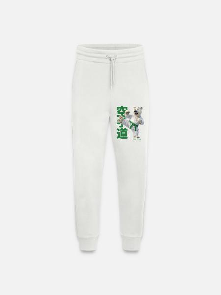 Karate Eisbär - Jogginghose - made by SPREAD - OFF WHITE