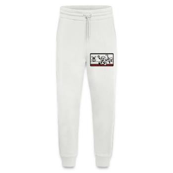 Minigolf Bahn Windmühle Freizeitpark Team - Pantalon de jogging bio décontracté fabriqué en UE - OFF WHITE - Devant