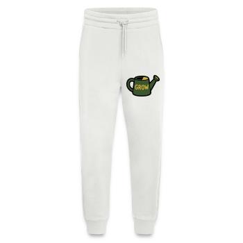 L’arrosage peut faire pousser des plantes jardinières - Pantalon de jogging bio décontracté fabriqué en UE - OFF WHITE - Devant