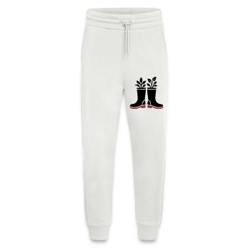 Rubber Boots Plants Icon - Jogging Pants - made by SPREAD  - OFF WHITE - Front