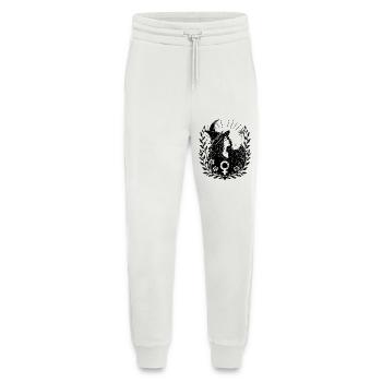 Indomptéee - Pantalon de jogging bio décontracté fabriqué en UE - OFF WHITE - Devant