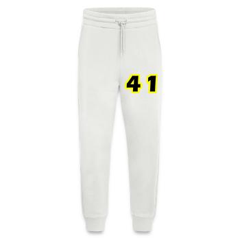 41 Number symbol - Jogging Pants - made by SPREAD  - OFF WHITE - Front
